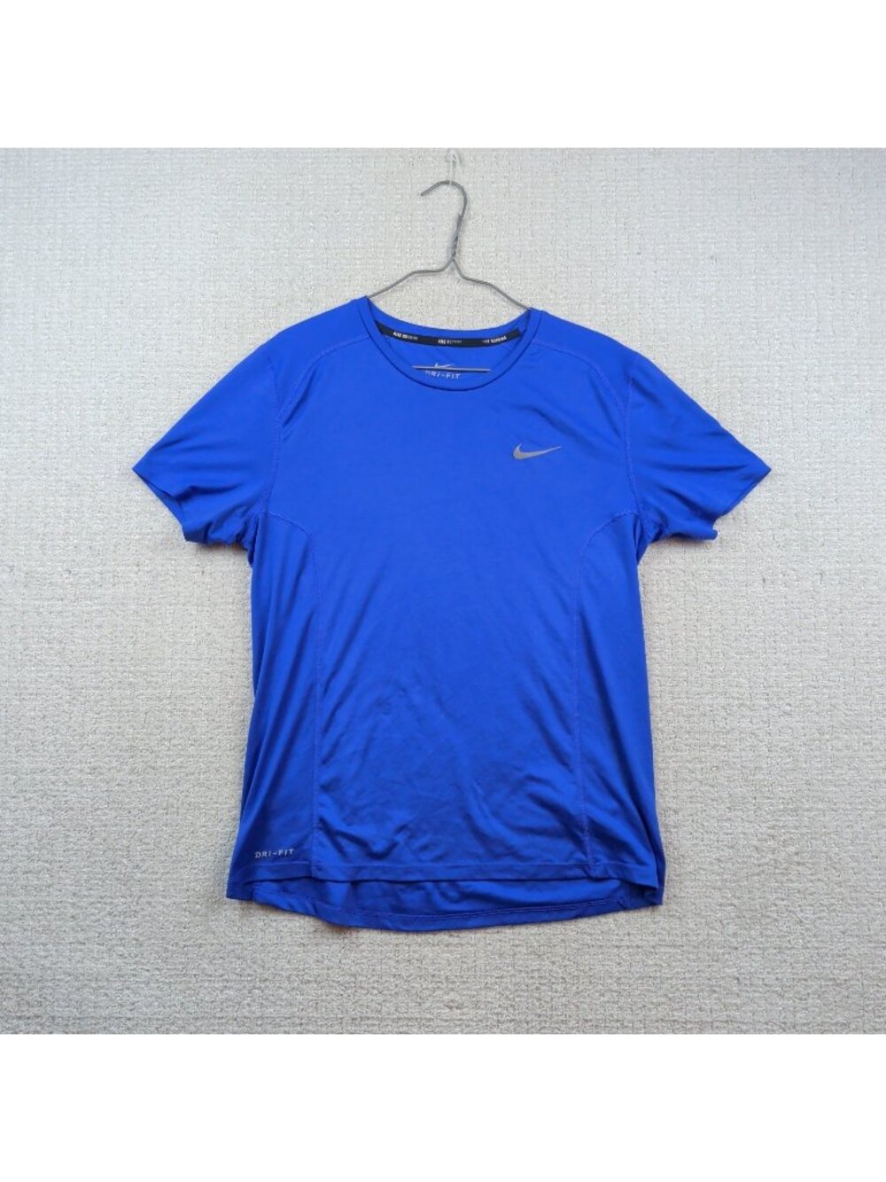 Nike Miller Shirt Men's M Purple / Blue* Dri-Fit Running Reflective Training Tee
